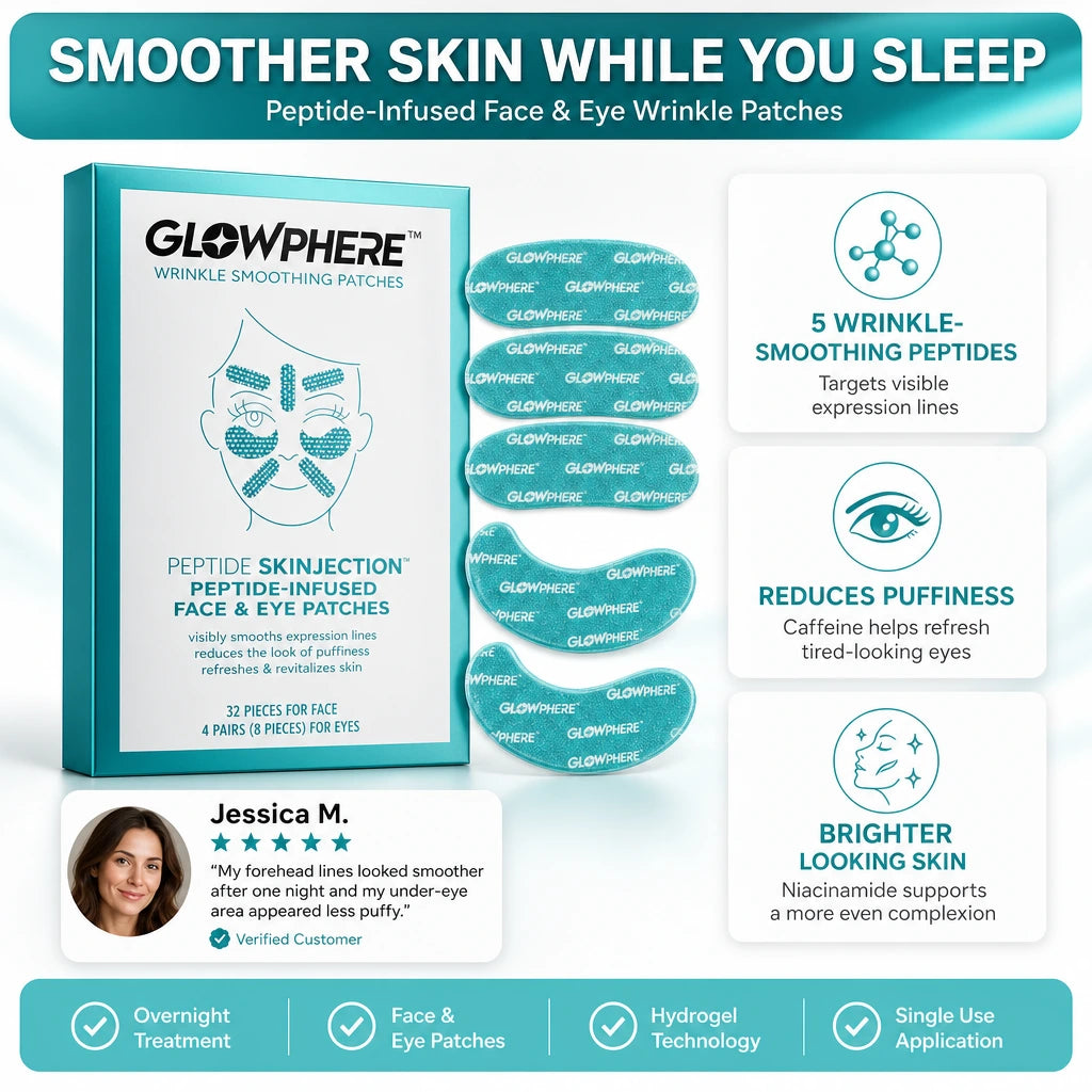 Glowphere™ Overnight Peptide Face & Eye Patches