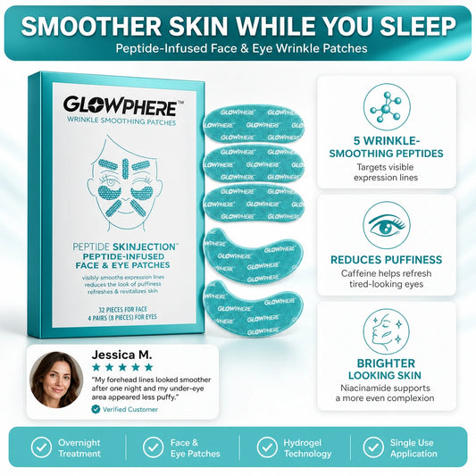 Glowphere™ Overnight Peptide Face & Eye Patches